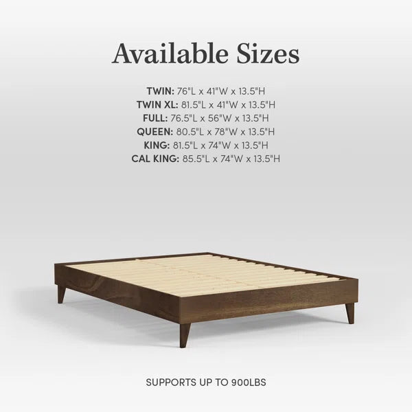 Divan Bed: Dedrie Solid Wood Bed