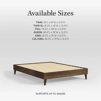 Divan Bed: Dedrie Solid Wood Bed