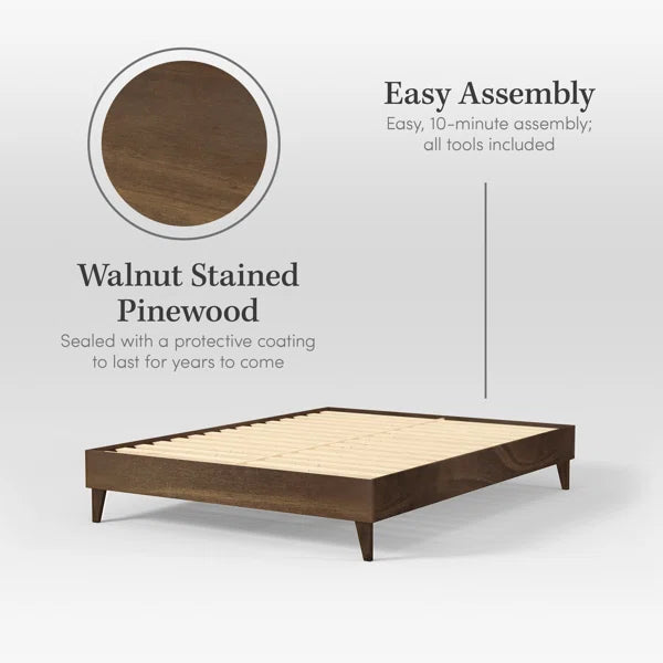 Divan Bed: Dedrie Solid Wood Bed