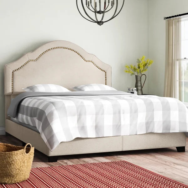Divan Bed: Emig Upholstered Bed