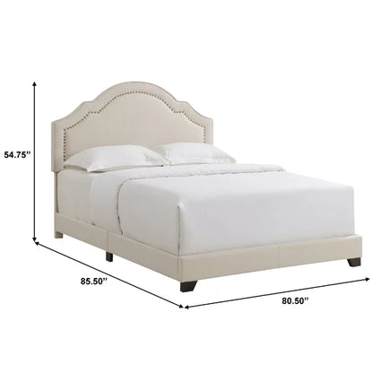 Divan Bed: Emig Upholstered Bed