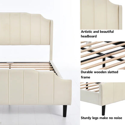 Divan Bed: Fadima Upholstered Bed