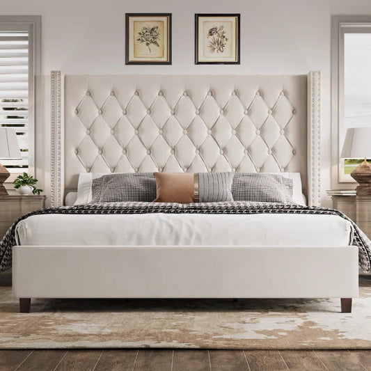 Divan Bed: Ferdinande Upholstered Bed
