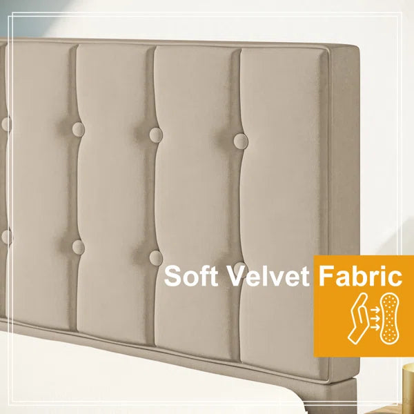 Divan Bed: Gurit Upholstered Bed