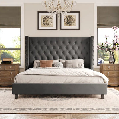 Divan bed: Ieishia Upholstered Bed