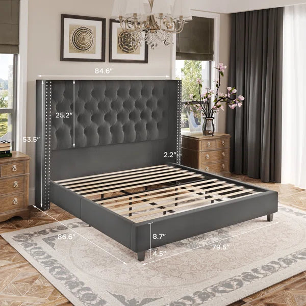 Divan bed: Ieishia Upholstered Bed