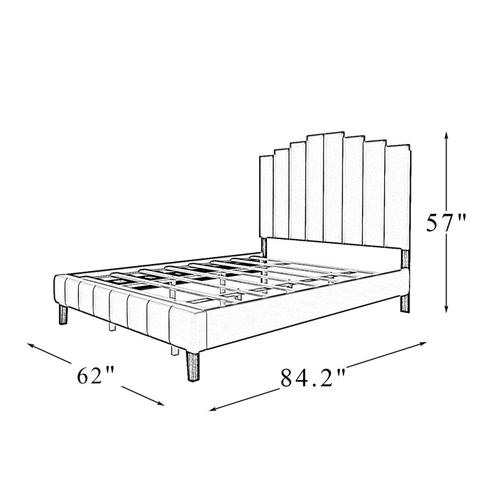 Divan Bed: Kajana Upholstered Bed
