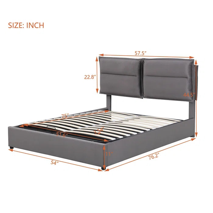 Divan Bed: Kinshasa Upholstered Storage Bed