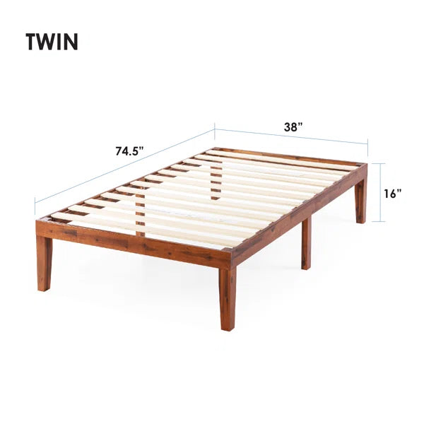 Divan Bed: Kizer Solid Wood Bed
