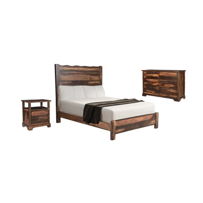 Divan Bed: Larae Solid Wood Bed