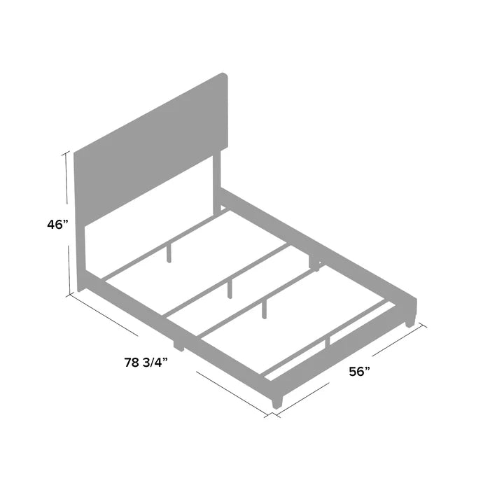 Divan Bed: Milan Upholstered Linen Platform Bed
