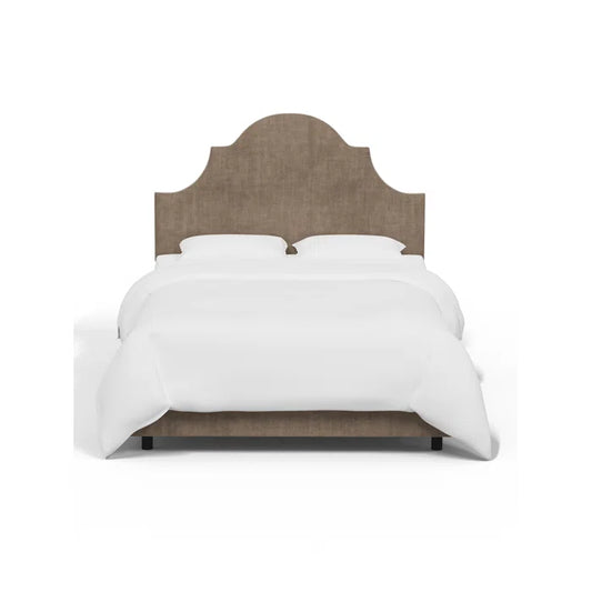 Divan Bed: Red from Scalamandre Crafted by Cloth & Company Geneva Bed in Solids