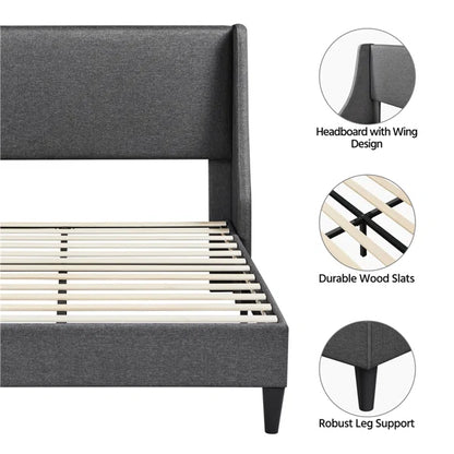 Divan Bed: Seitu Upholstered Bed