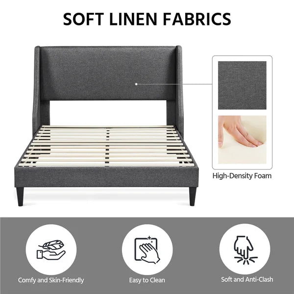 Divan Bed: Seitu Upholstered Bed