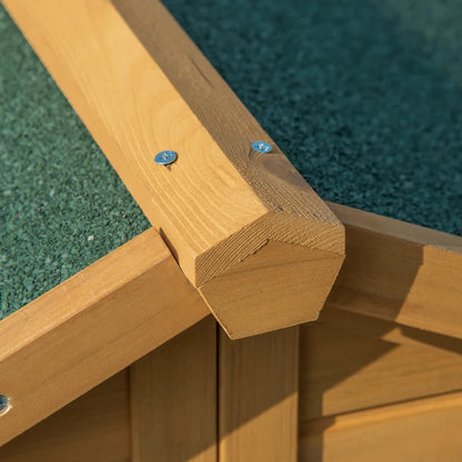 Dog House: Wood Double Dog Kennel