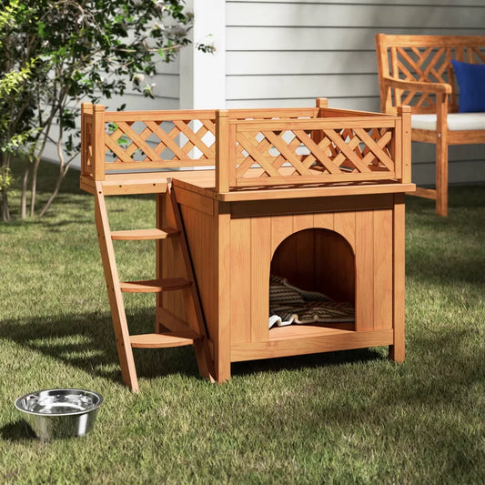 Dog House: Wooden Small Dog Kennel