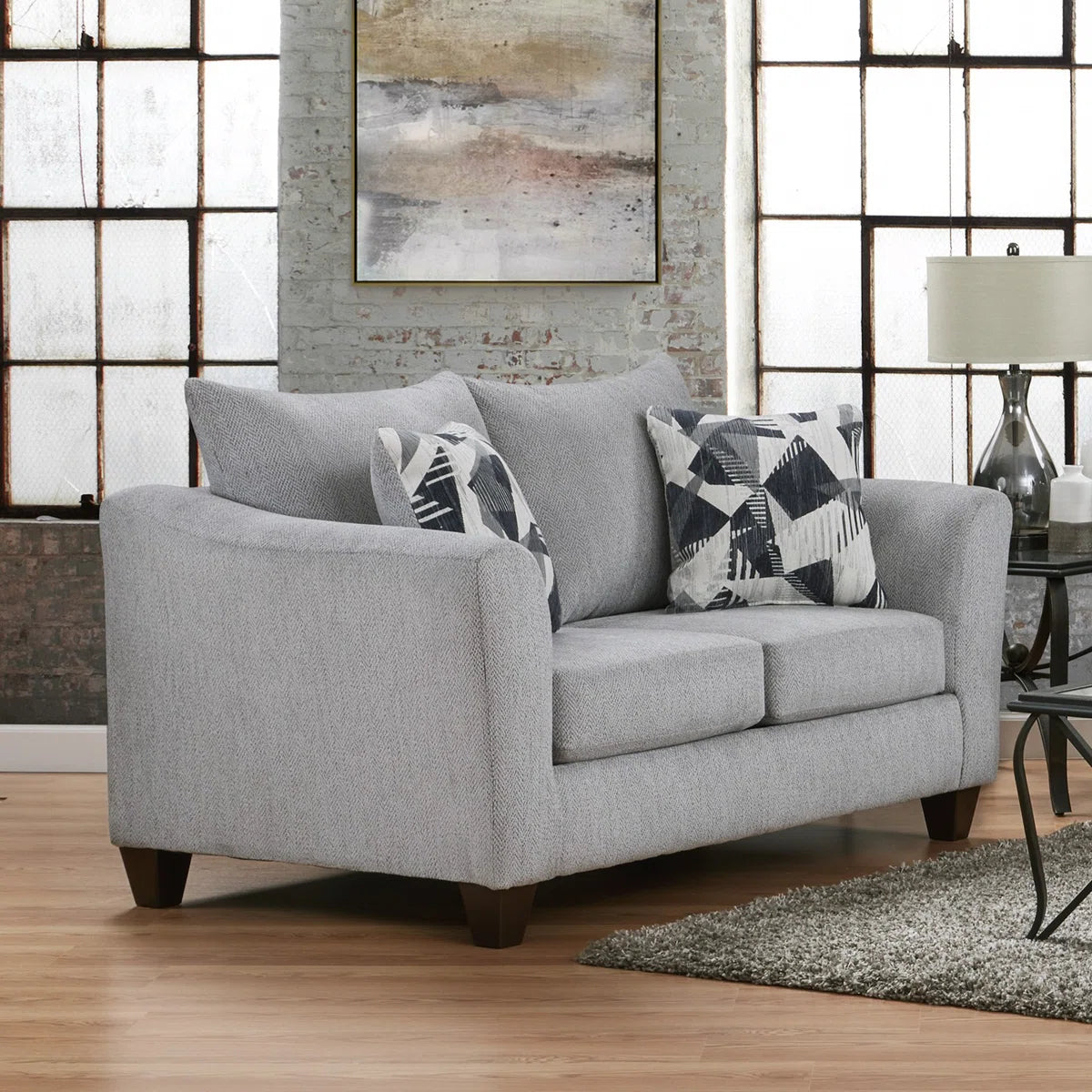 7 Seater Sofa Set: 2-Piece Living Room Sofa Set for Modern