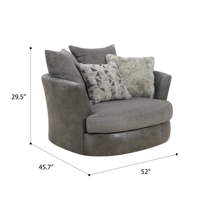 7 Seater Sofa Set: 5-Piece Upholstered Sectional  Sofa