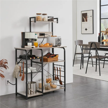 35.5''Typical Baker's Rack Compatible with Microwaves