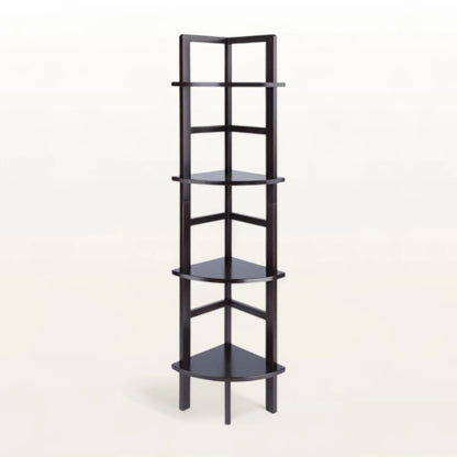 Kitchen Racks: Modern Open-Back Multi-Tier Kitchen Storage Shelf with Curved Edges