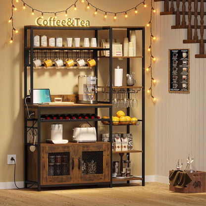 Kitchen Racks: 47.2'' Metal Baker's Rack with Microwave Compatibility