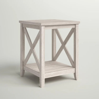 End Table: Solid Wood End Table
