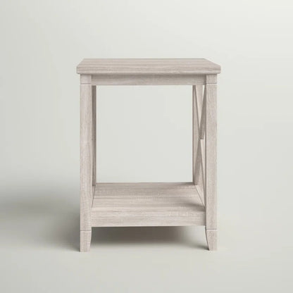 End Table: Solid Wood End Table