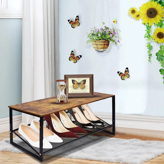 Shoe Rack: Glenalee 6 Pair Stackable Shoe Rack