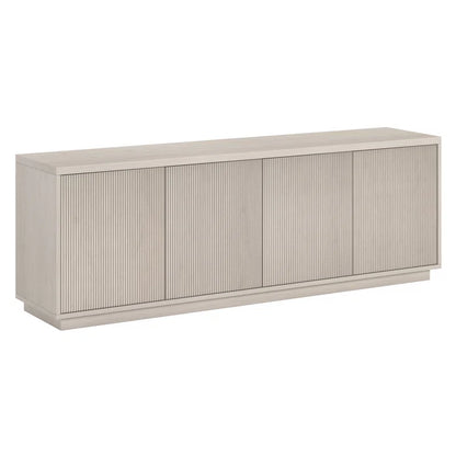 tv panel: Modern TV Console for 75" Screens with Storage and Sleek Design