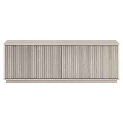 tv panel: Modern TV Console for 75" Screens with Storage and Sleek Design