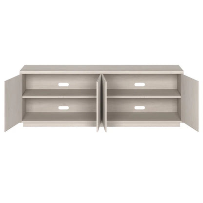 tv panel: Modern TV Console for 75" Screens with Storage and Sleek Design