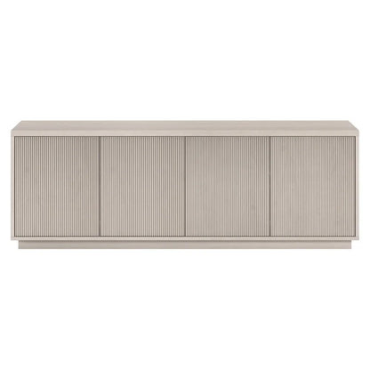 tv panel: Modern TV Console for 75" Screens with Storage and Sleek Design