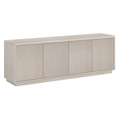 tv panel: Modern TV Console for 75" Screens with Storage and Sleek Design