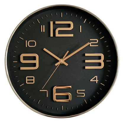 Home Decor: Black Wall Clock