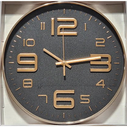 Home Decor: Black Wall Clock