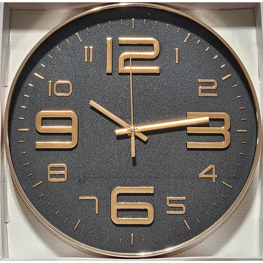Home Decor: Black Wall Clock
