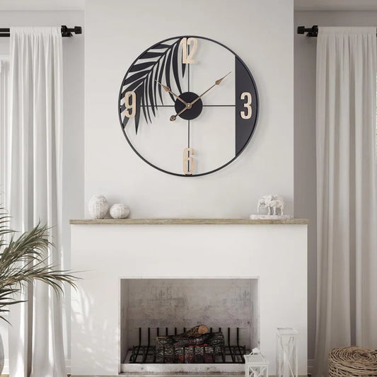Home Decor: New Metal Wall Clock