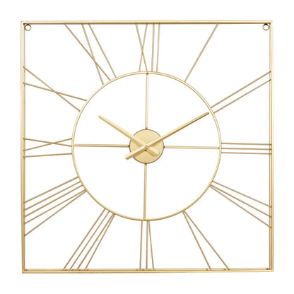 Home Decor: Open Frame Square Wall Clock