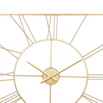 Home Decor: Open Frame Square Wall Clock