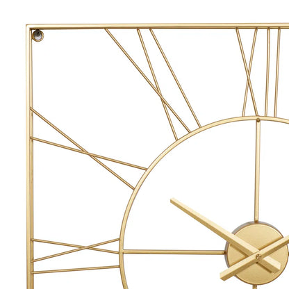 Home Decor: Open Frame Square Wall Clock