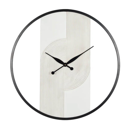 Home Decor: Round Wood Wall Clock