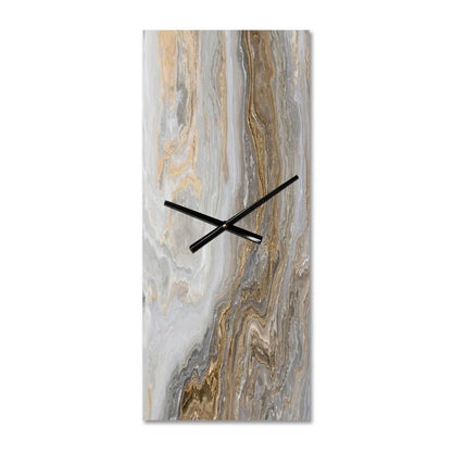 Home Decor: Small Metal Wall Clock