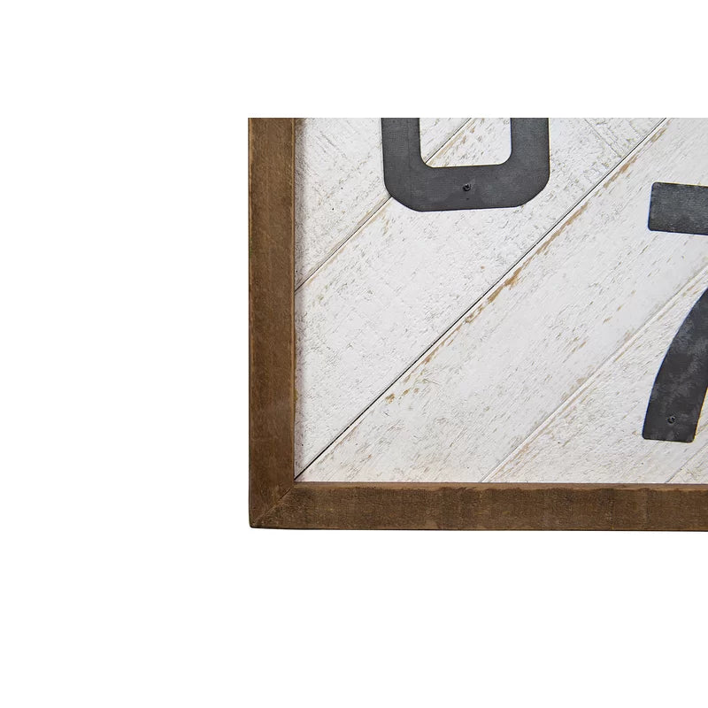 Home Decor: Wood Wall Clock