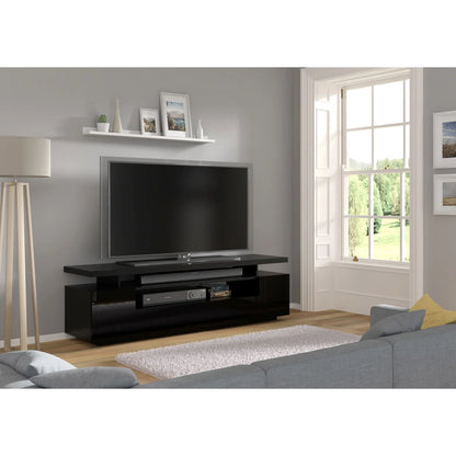 tv panel: Modern tv panel with Storage, fits TVs up to 78 Inches