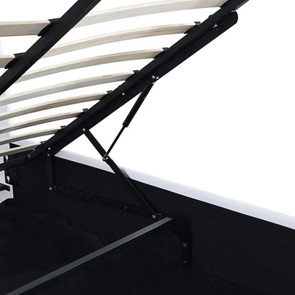 Hydraulic Bed: Aarav Upholstered Storage Bed
