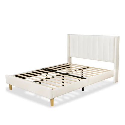Hydraulic Bed: Deeb Upholstered Bed