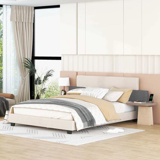 Hydraulic Bed: Elloree Upholstered Storage Bed