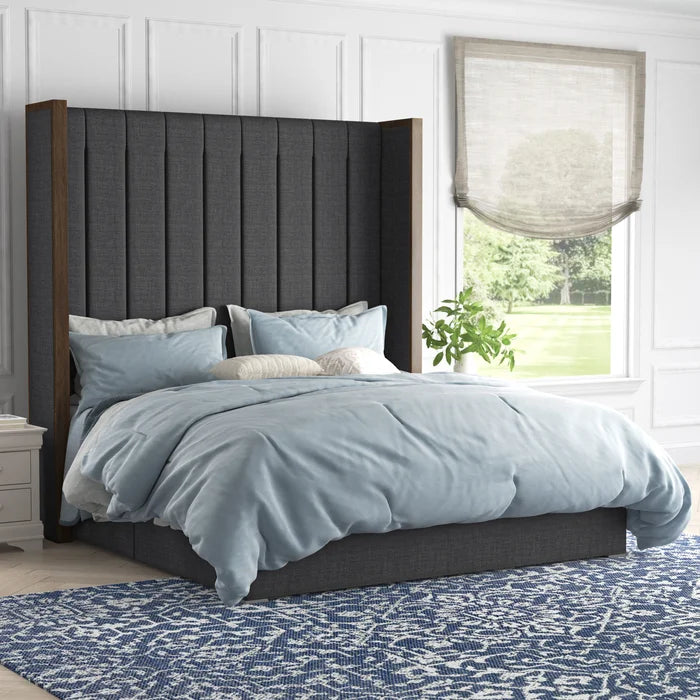 Hydraulic Bed: Grasser Upholstered Bed