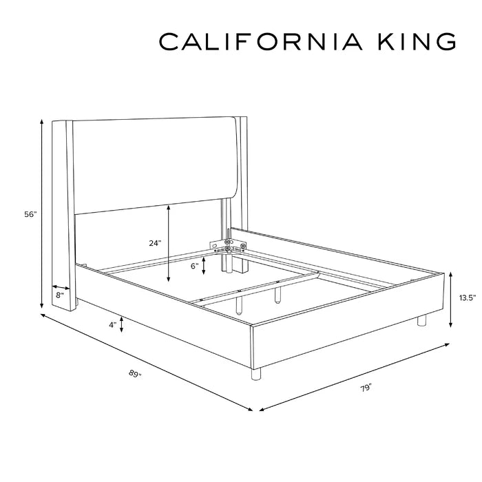 Hydraulic Bed: Hanson Upholstered Bed