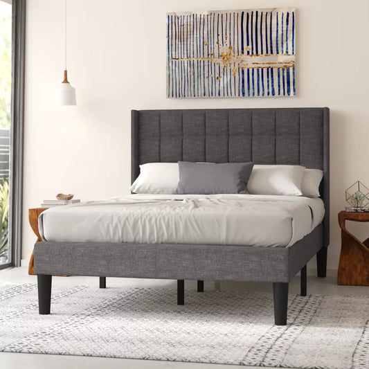 Hydraulic Bed: Martinez Upholstered Bed